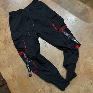 NEVSTUDIO nwot “HAD” cargo pants M techwear futurist cybergoth